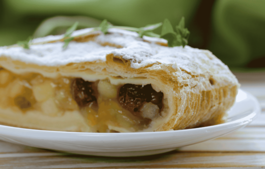German Apfelstrudel (Apple Strudel)