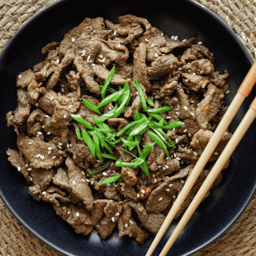 Korean Bulgogi (Marinated Beef)