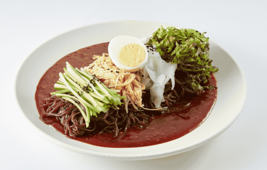 Naengmyeon (Cold Noodle Soup)