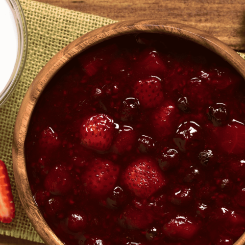 Rote Grütze (Red Berry Pudding)