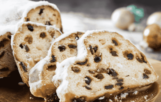 Stollen (German Fruit Bread)