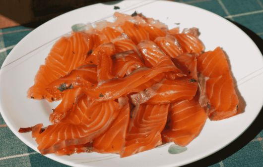 Graavilohi (Cured Salmon)