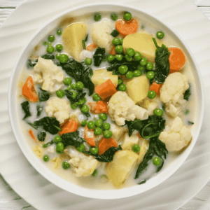 Kesäkeitto (Summer Vegetable Soup)