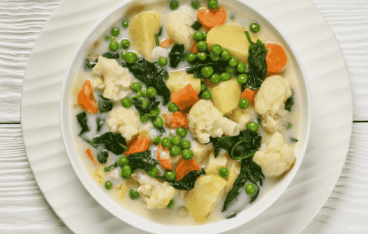 Kesäkeitto (Summer Vegetable Soup)
