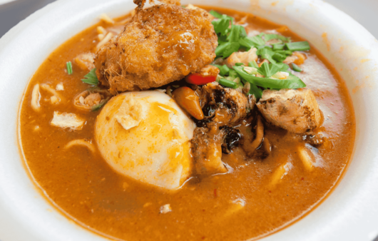 Mee Rebus (Noodle Soup with Spicy Gravy)