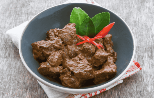 Beef rendang